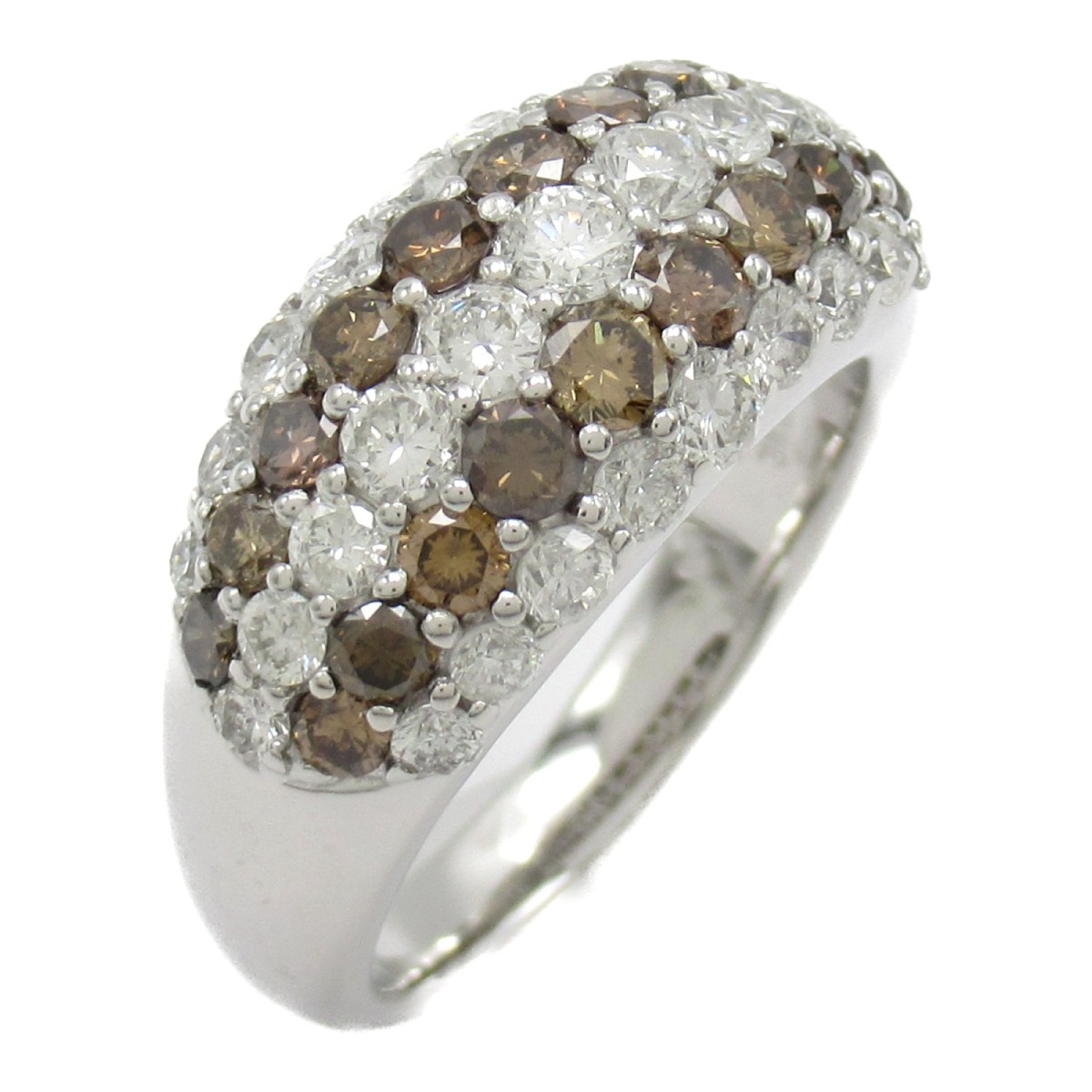 JEWELRY JEWELRY リング・指輪 ダイヤモンド リング 指輪 クリア系 K18WG（ホワイトゴールド） 中古
