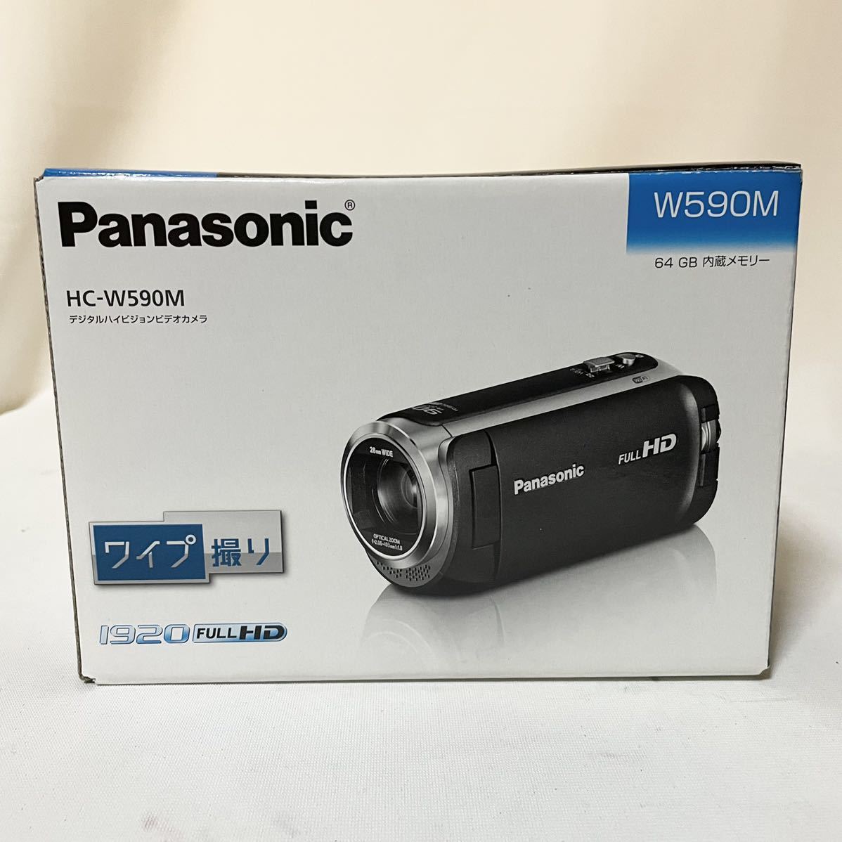 未使用 Panasonic パナソニック HDビデオカメラ 64GB ワイプ撮り 高