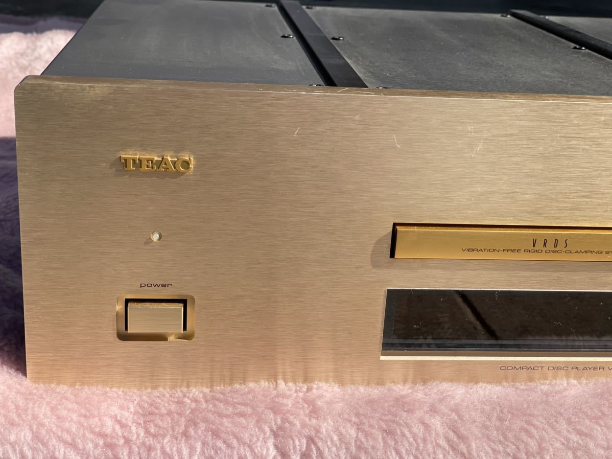 TEAC VRDS-25 COMPACT DISC PLAYER ティアック KURUME DENSHI CD