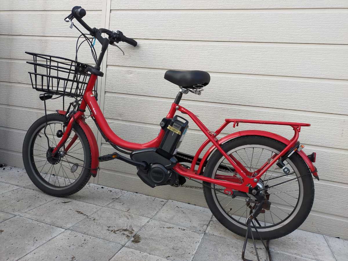ヤマハ PAS Babby 電動アシスト自転車 20インチ X855 2012年 内装3段