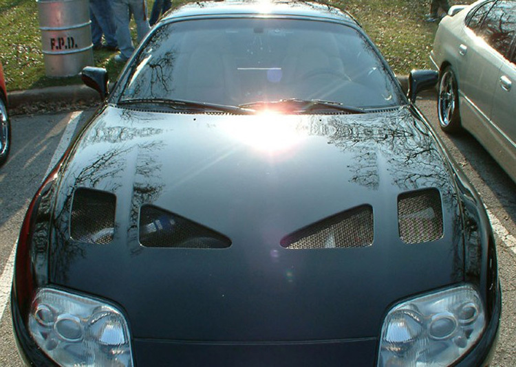 超格安価格 KAZOON STOUT エアロボンネット Type-R FRP製 for TOYOTA