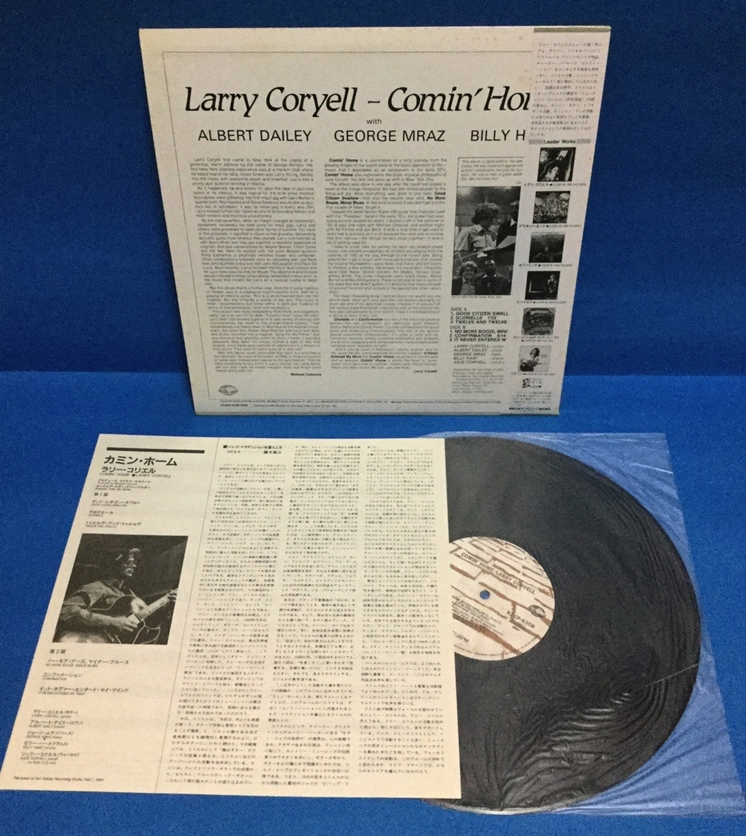 LP JAZZ Larry Coryell / Comin' Home 日本盤 item details | Yahoo