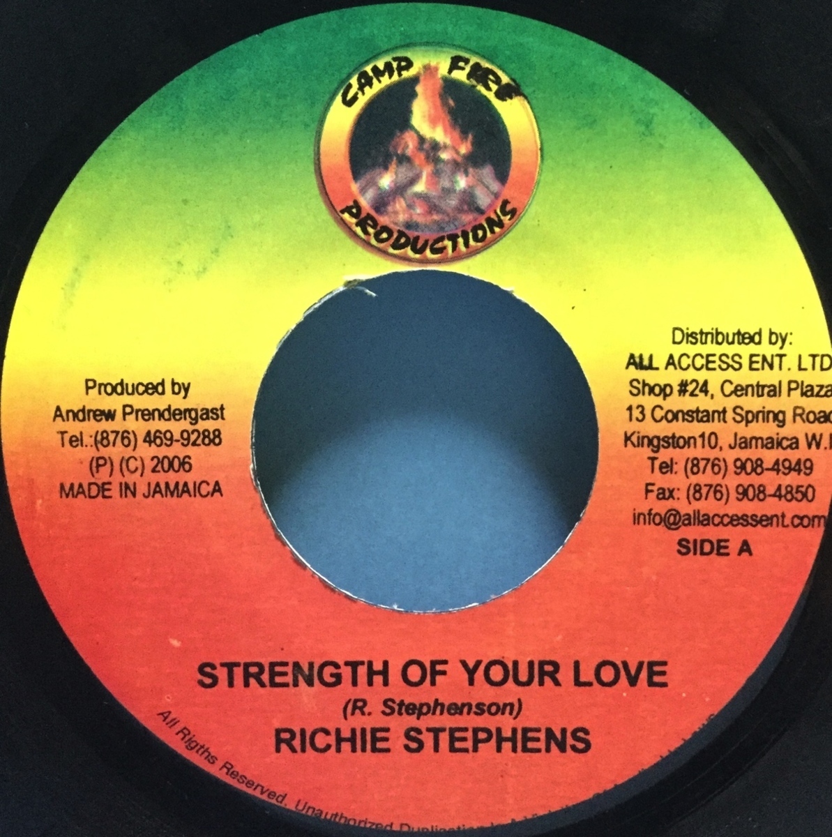 EP 洋楽 Richie Stephens / Strength Of Your Love 輸入盤_画像2