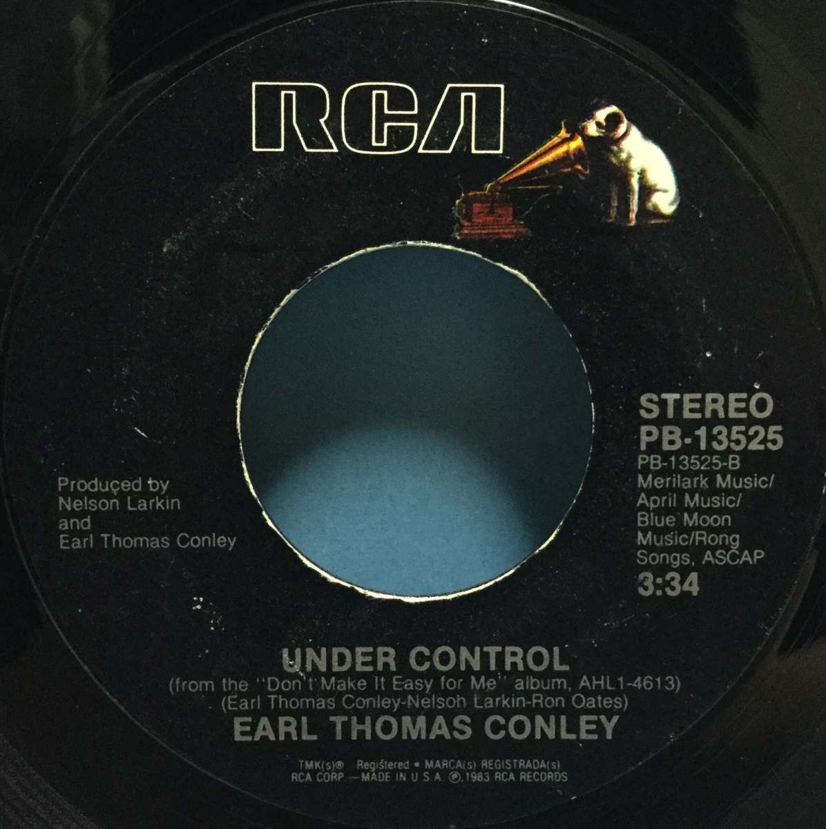 EP 洋楽 Earl Thomas Conley / Your Love's On The Line 米盤_画像3