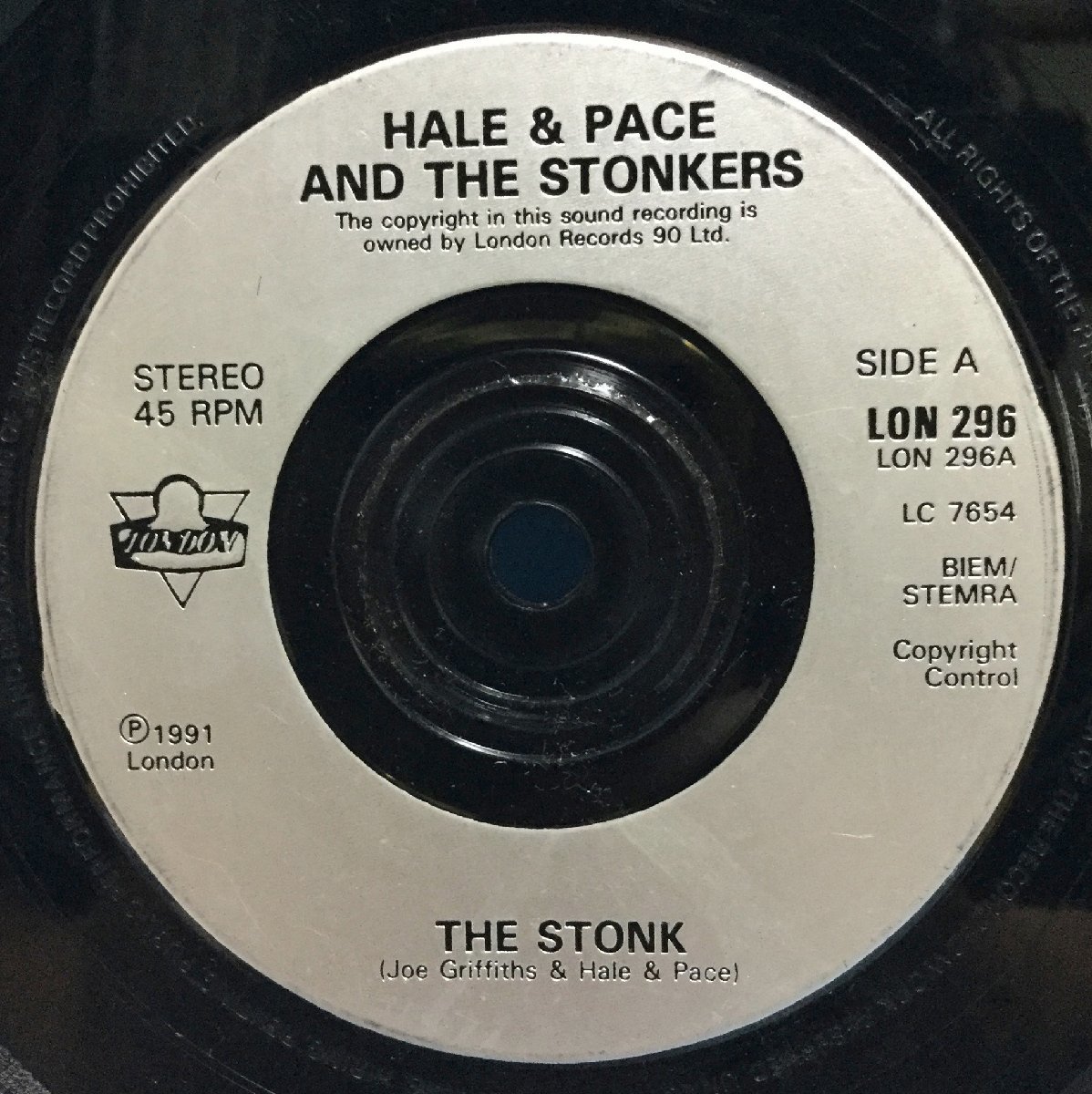 EP 洋楽 Hale And Pace And The Stonkers / The Stonk 英盤_画像3