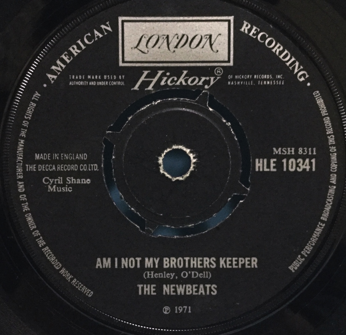 EP 洋楽 The Newbeats / Am I Not My Brothers Keeper 英盤_画像3