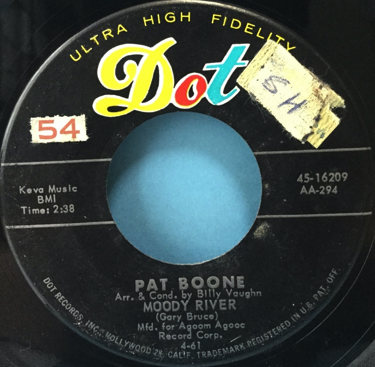 EP 洋楽 Pat Boone / A Thousand Years 米盤_画像3