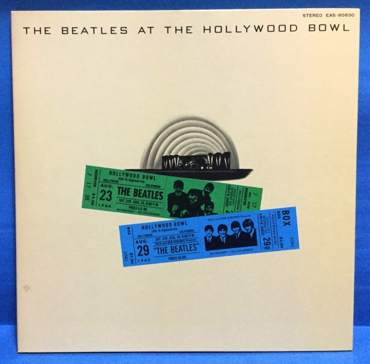 LP 洋楽 The Beatles / At The Hollywood Bowl 日本盤_画像1