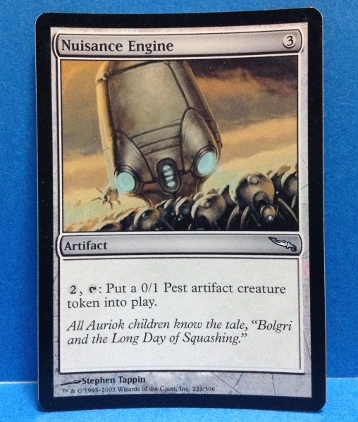 MTG Nuisance Engine 迷惑エンジン Foil_画像1