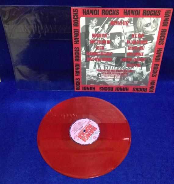LP 洋楽 Hanoi Rocks / Oriental Beat 米盤_画像2