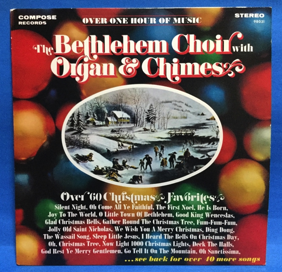 LP その他 The Bethlehem Choir with Organ & Chimes / Over 60 Christmas Favorites 米盤_画像1