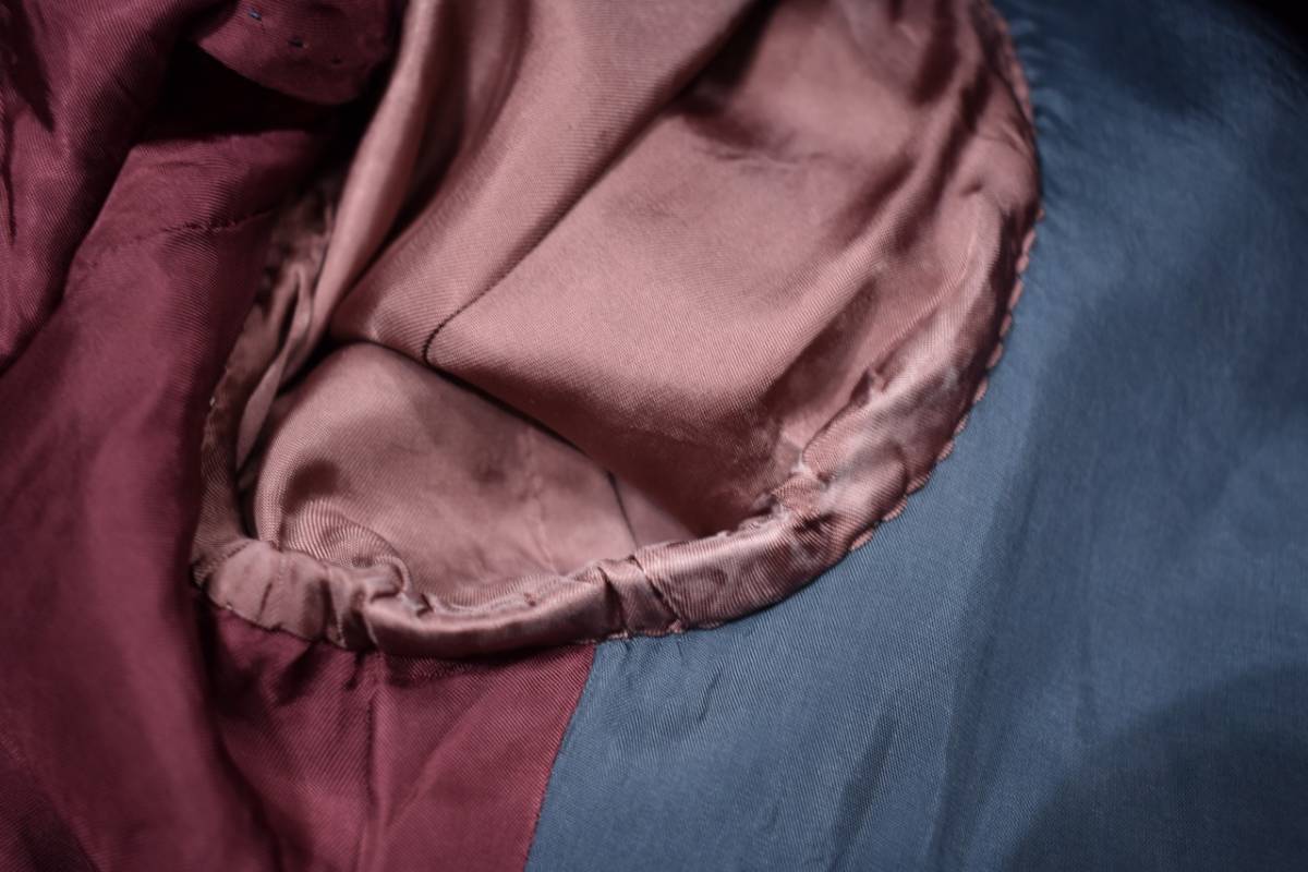 PAUL SMITH】英国生地上質モヘヤ混ウールスーツM赤茶B250ポールスミス