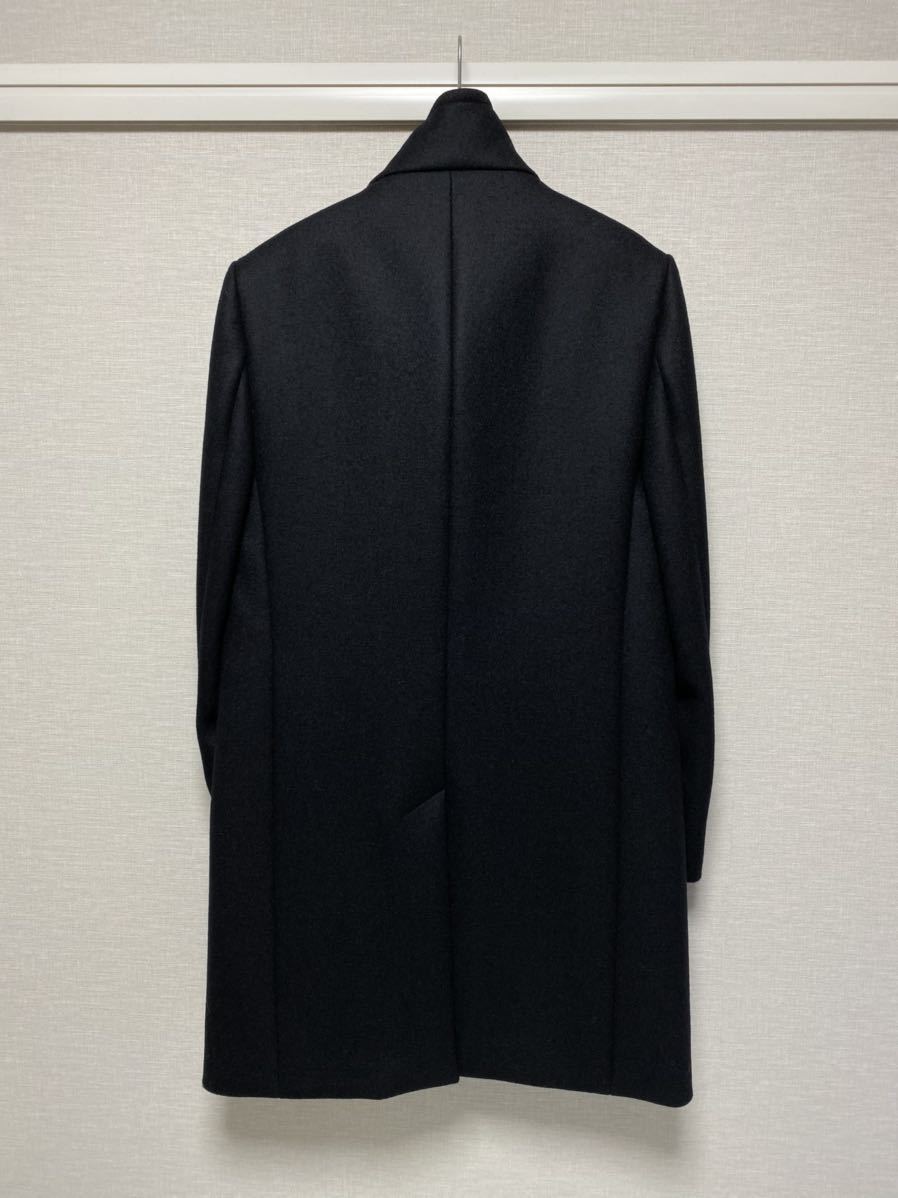 サンローラン 18SS スタンドカラーコート 44 黒 SAINTLAURENT 国内正規品_画像2