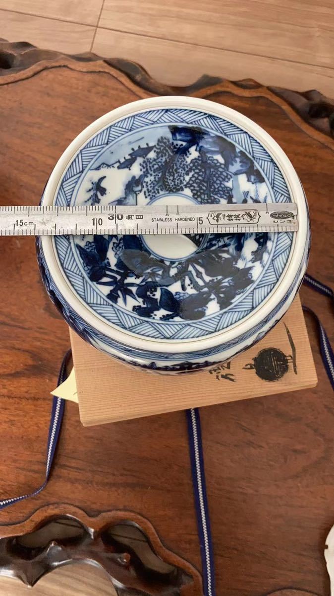 新品即決 由水常雄作 「流水紋水指 碧潭」 - 工芸品 - www.indiashopps.com