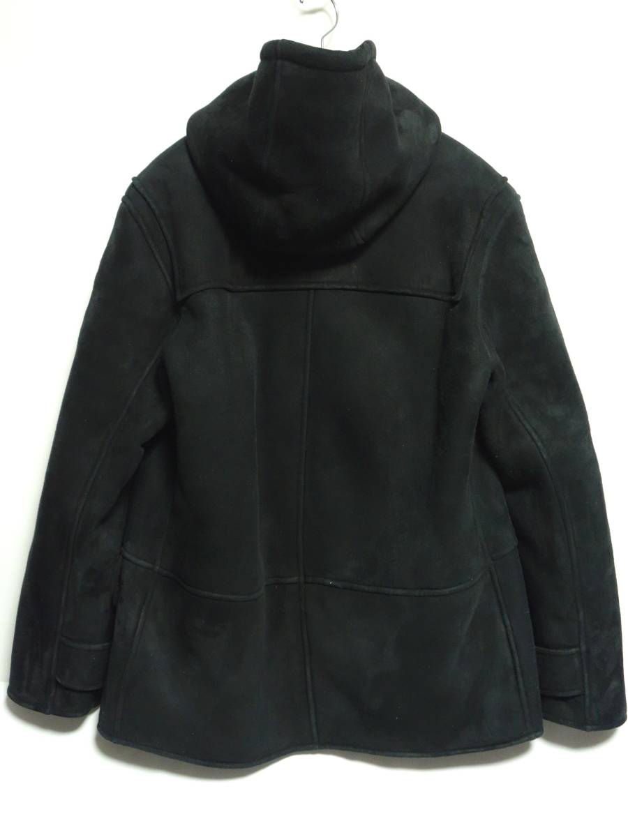 RALPH LAUREN ラルフローレン リアルムートン ダッフルコート ブラック
