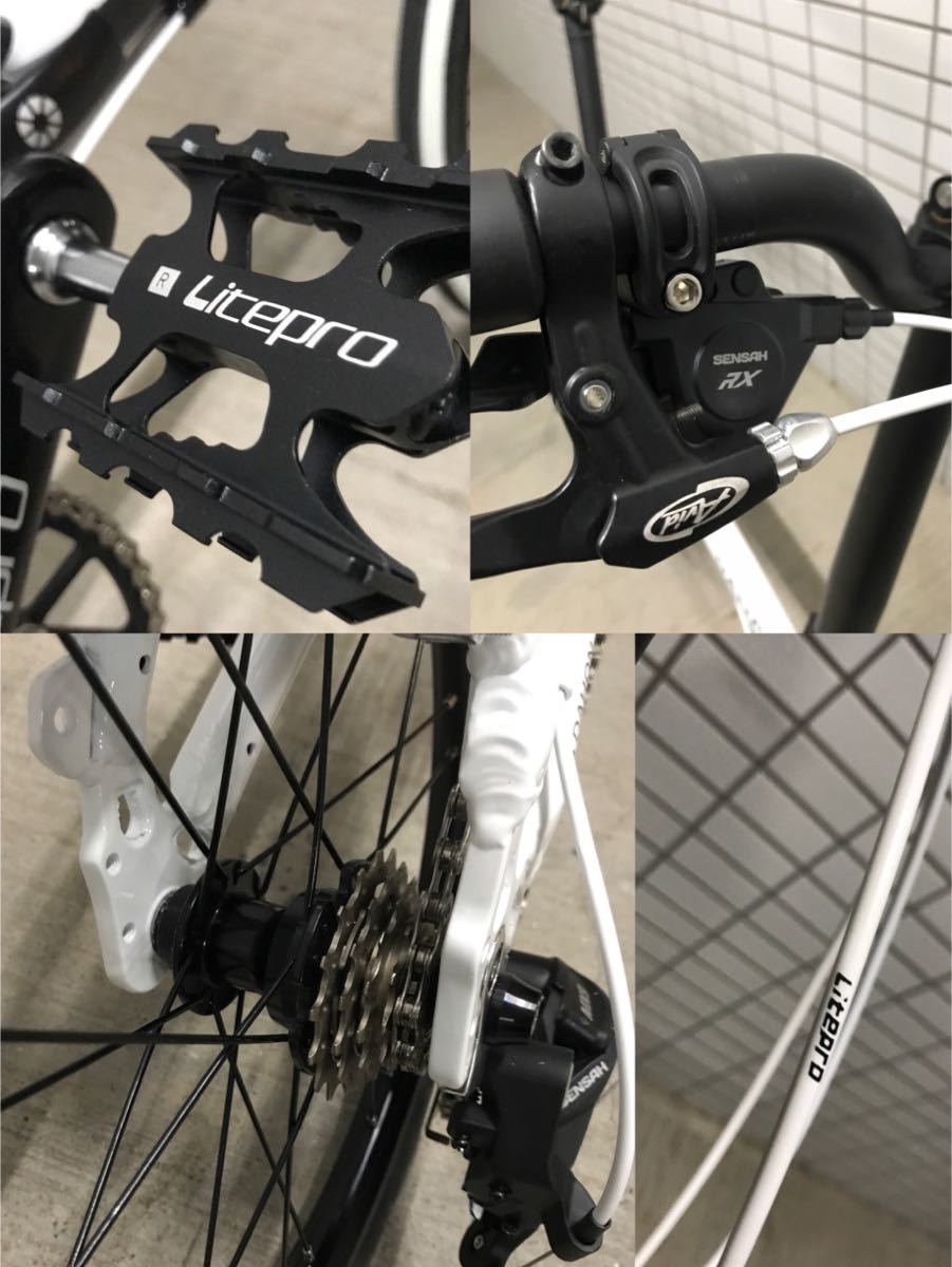 1円~ DAHON ダホン K3 カスタム 16インチ 5速仕様 7.6KG 1円~ DAHON ダホン K3 カスタム 16インチ 5速仕様 7.6KG