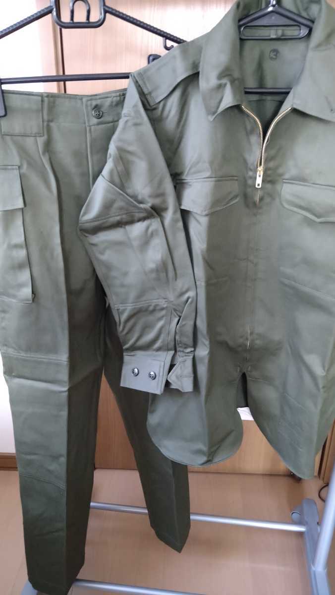 Yahoo!オークション - 自衛隊OD作業服(旧型)上下セット 新品未使用 Yahoo!オークション - 自衛隊OD作業服(旧型)上下セット 新品未使用