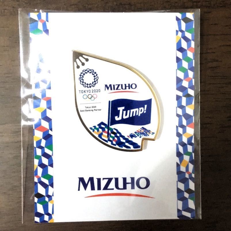 非売品☆みずほ銀行 MIZUHO 東京2020 東京オリンピック オリジナルピンバッジ