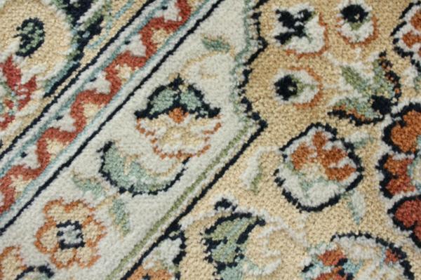 絨毯 6畳 ペルシャ 柄 カーペット ラグ じゅうたん メダリオン 薄型 