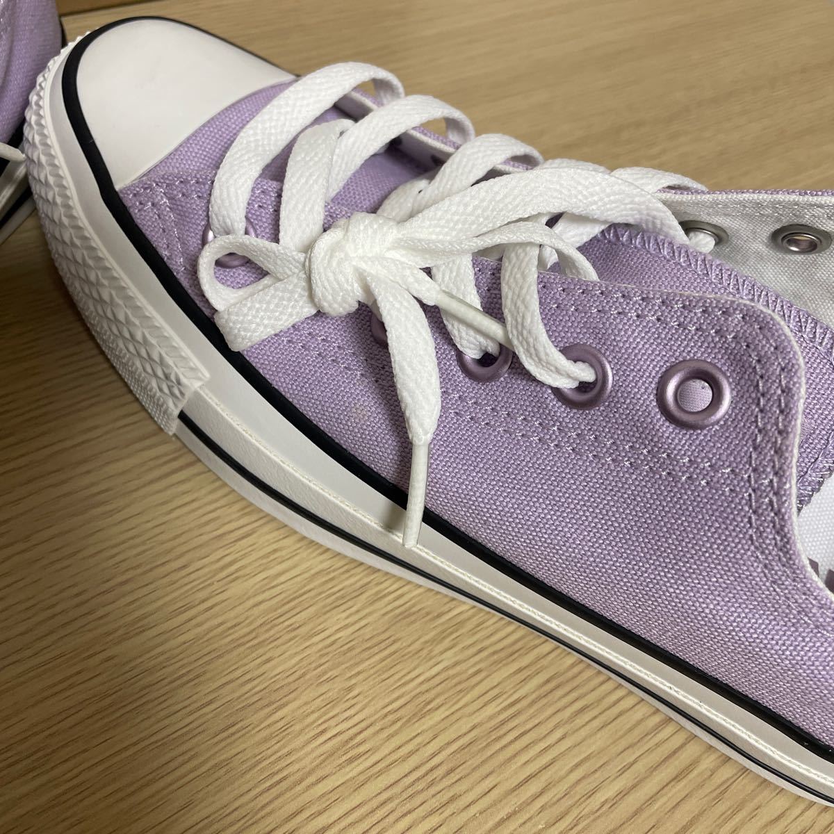 新品)コンバース スニーカー CONVERSE 23 5 薄紫|PayPayフリマ