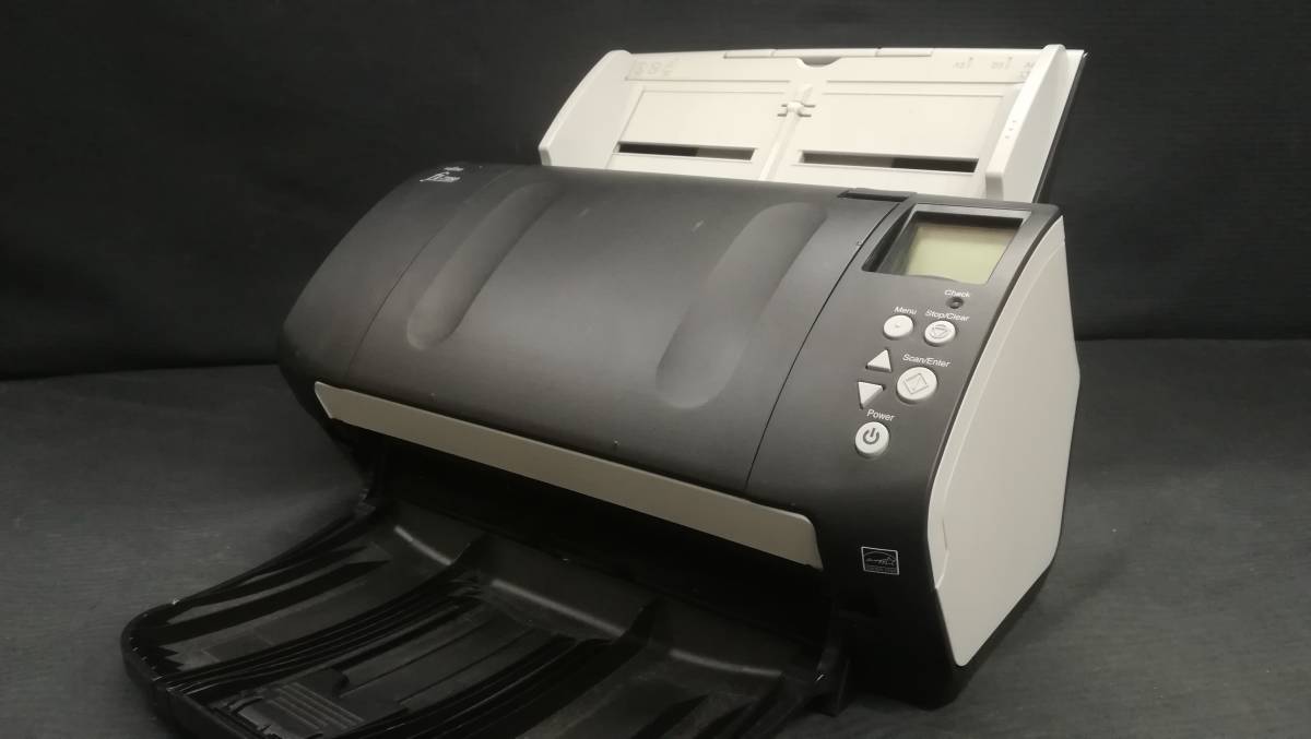 FUJITSU 富士通 Image Scanner fi-7180 A4 総読み取り枚数:227枚