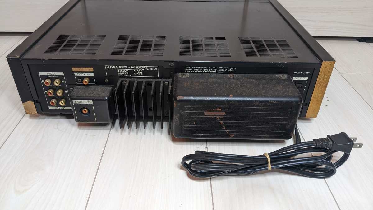 AIWA アイワ XD-001 DATデッキ EXCELIA エクセリア 音響機器 AIWA アイワ XD-001 DATデッキ EXCELIA エクセリア 音響機器