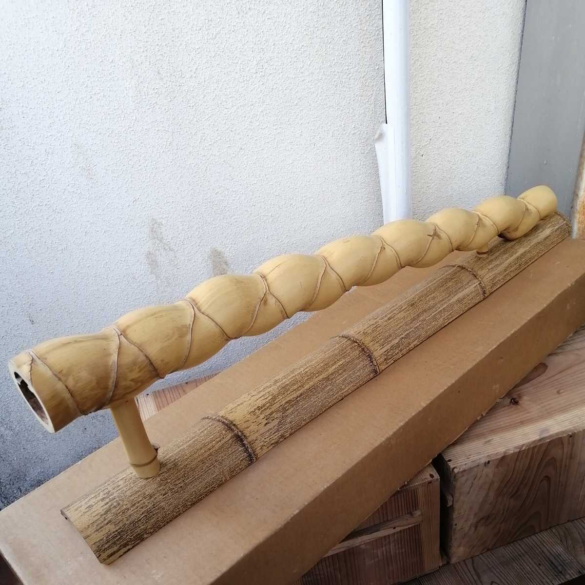 炉屏 結界 亀甲竹 茶道具 茶道 木製 竹細工