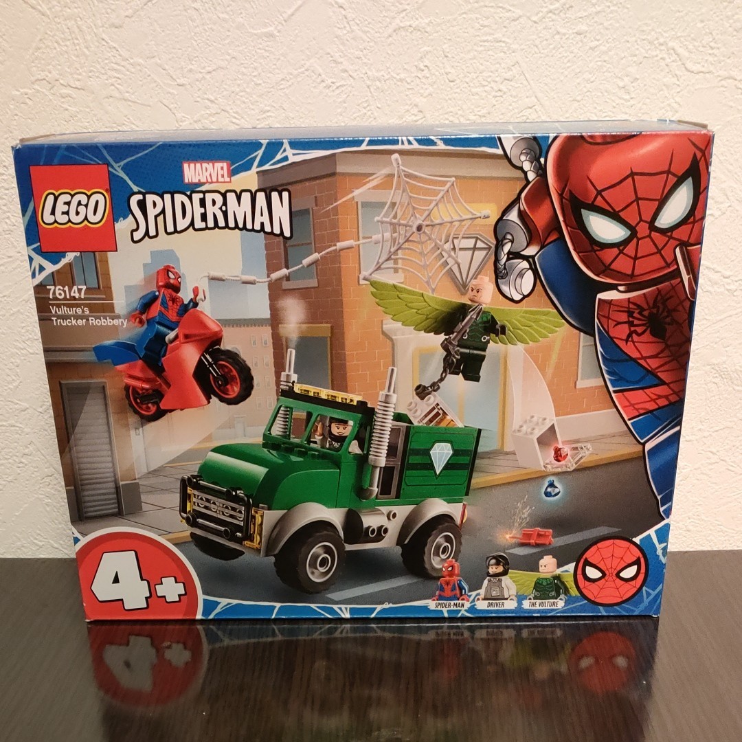 新品未開封 レゴ (LEGO) スーパーヒーローズ スパイダーマン vs. ヴァルチャーのトラック強盗 76147