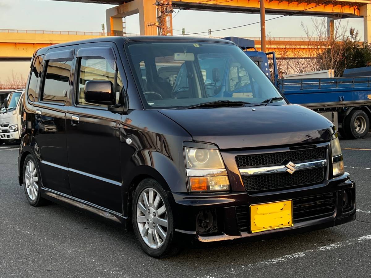 車検付き 乗って帰れます ワゴンR RR-DI ターボ 82450㌔ ローダウン