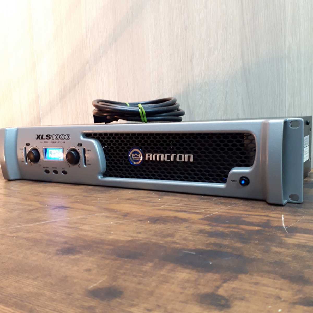 AMCRON XLS2500 PAパワーアンプ www.anac-mali.org