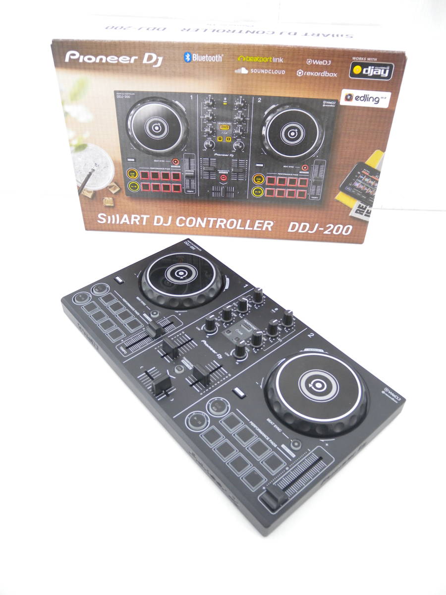 卸直営店（お得な特別割引価格） Pioneer DJ DDJ-200 2ch スマート DJ