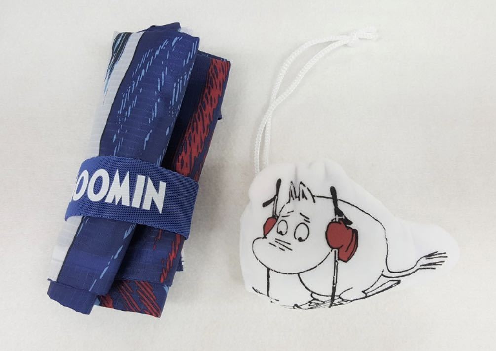  новый товар нераспечатанный товар эко-сумка Moomin Lynn фланель дополнение оригинал рисунок эко-сумка комплект eko задний большая сумка 