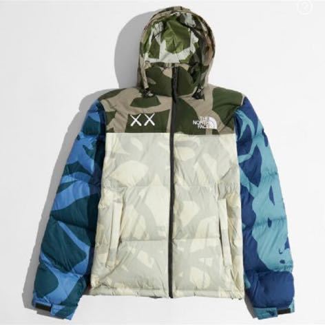 THE North Fase xx KAWS NUPTSE JACKET XL カウズ　ヌプシジャケット