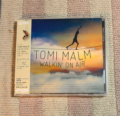 CD　Walkin' On Air　ウォーキン・オン・エアー　Tomi Malm　トミ・マルム　正規国内盤　ボーナストラック2曲収録　新品未開封_画像1