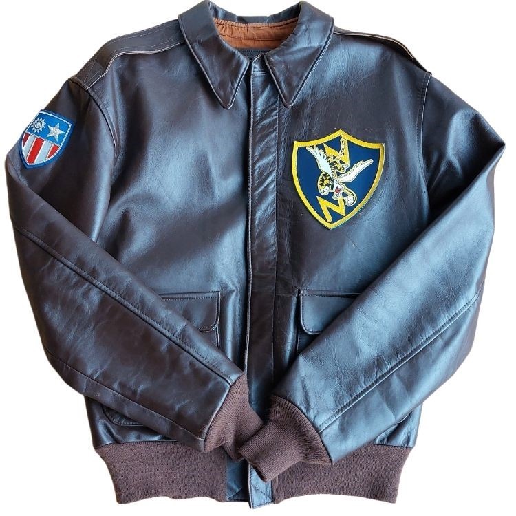 A-2 馬革 ホースハイド フライトジャケット U.S.A コックピット社 38