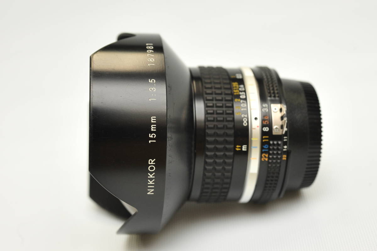 ニコン　Aiニッコール15ｍｍF3.5S_画像3