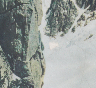 # бесплатная доставка #16 фильм проспект # гора. сверху. третий. мужчина #( обратная сторона обложка немного трещина иметь )