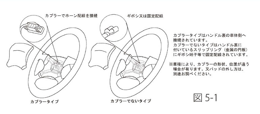 ★ワークスベル★ 車検対応 ステアリングボス【534】★TOYOTA ハイエース H100系 H5/10～H8/7（エアバッグ無車 ※現車確認必要）_画像2