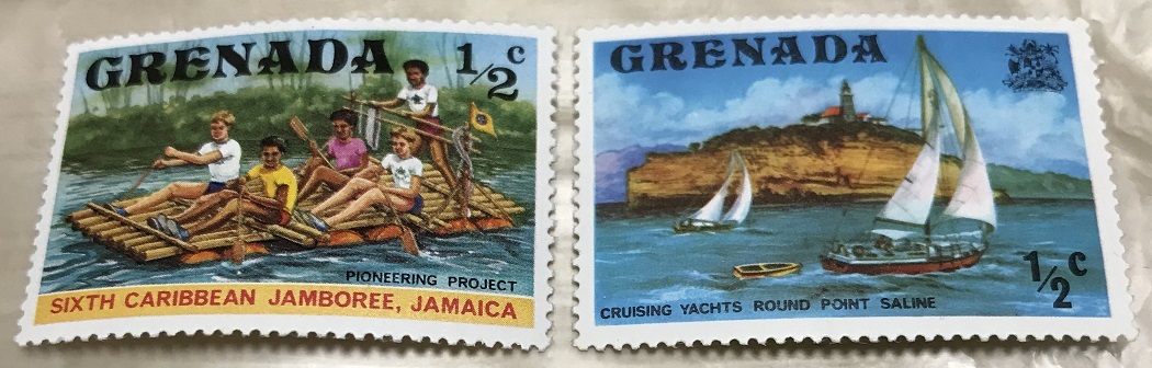 ◎切手　グレナダ　２枚セット◎_画像1