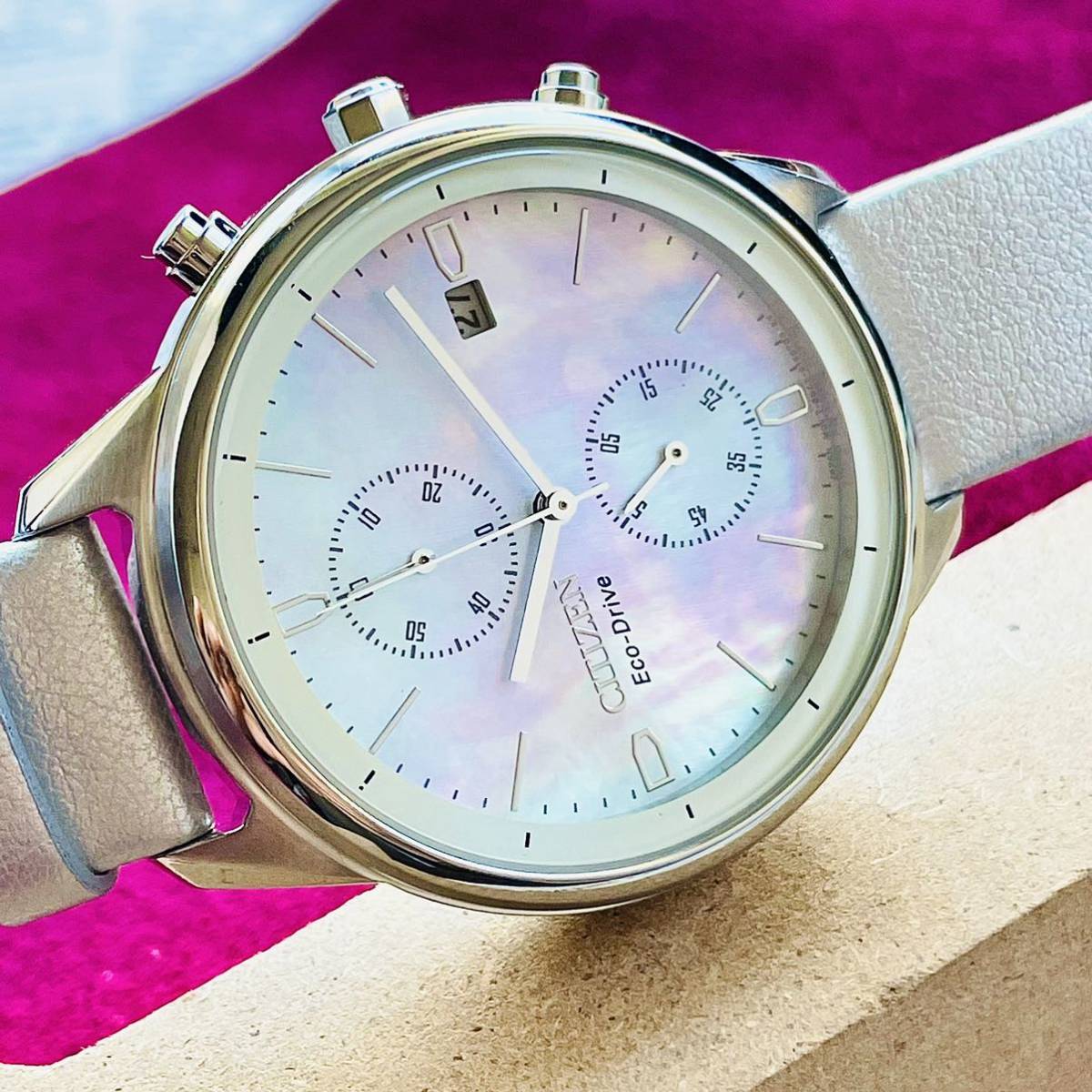1円出品!】新品・未使用/定価4万円☆CITIZEN/エコドライブ/レディース