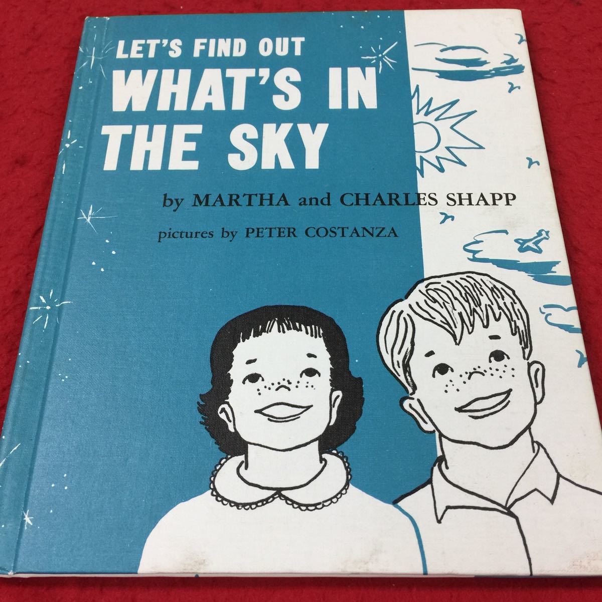 g-621 空に何があるか 調べてみましょう マーサとチャールズシェイプ 英語 絵本 知育 ※8