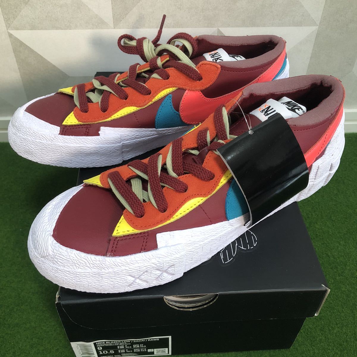 27cm 新品未使用 KAWS × sacai × Nike Blazer Low Team Red item