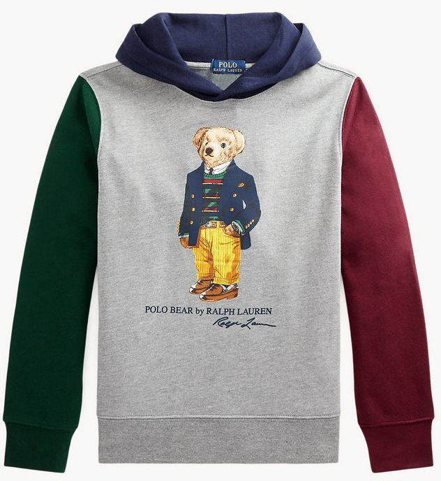 新品タグ付き【 ラルフローレン 】ポロベア裏起毛パーカー 170cm Boys