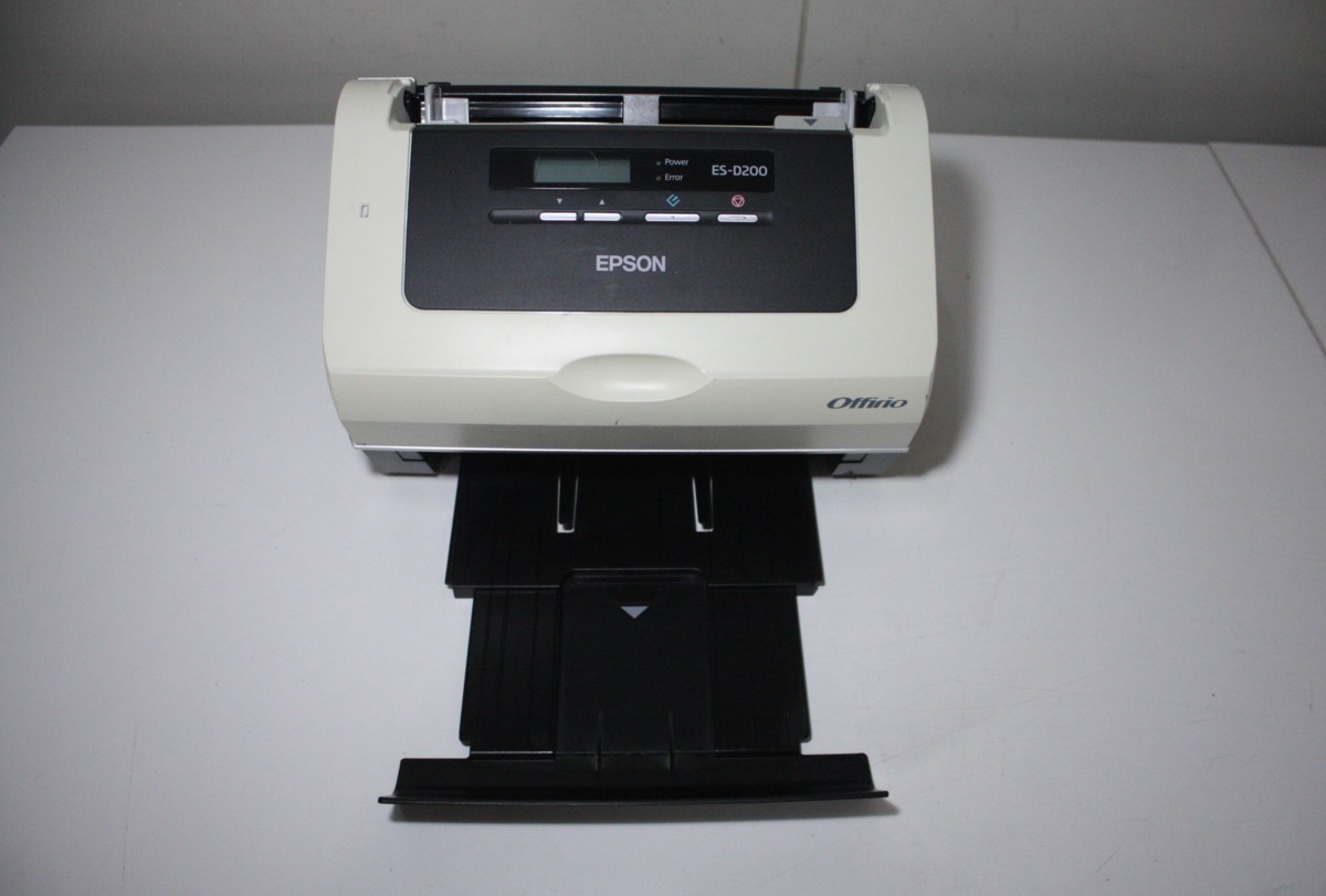 F1884【中古】ACなし!! EPSON　ドキュメントスキャナー　ES-D200_画像2