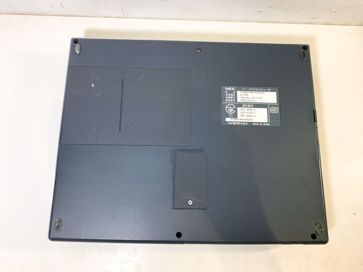 超安い品質 YN55【ジャンク】NEC PC98 NW150S20D PC-9821 Lavie ノート