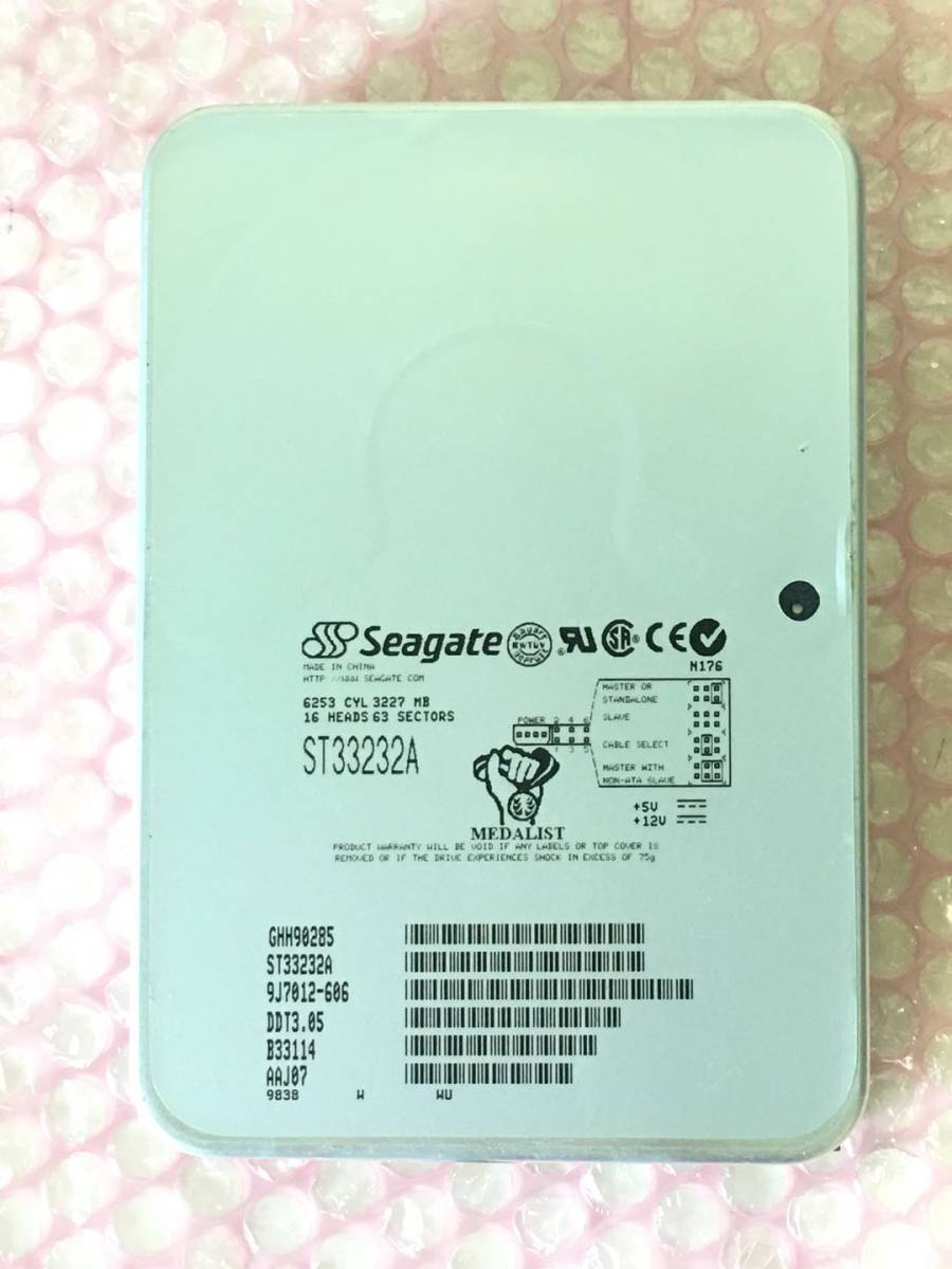 【18％OFF】 ST33232A Seagate Z103 IDE HDD 3.2GB 100GB未満