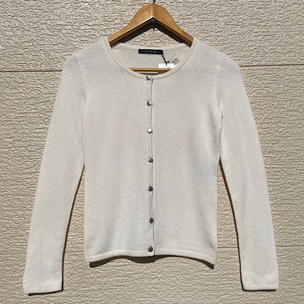 新品 LE SOUK ルスーク カーディガン カシミヤ100% 38 115 spencer-law.com