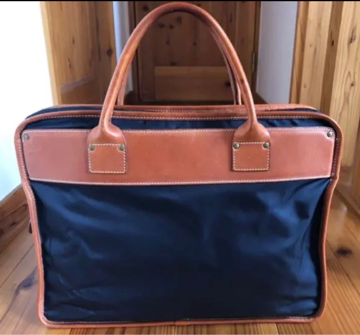 美品】フェリージ Felisi ブリーフケース ビジネスバッグ1845紺 | nort