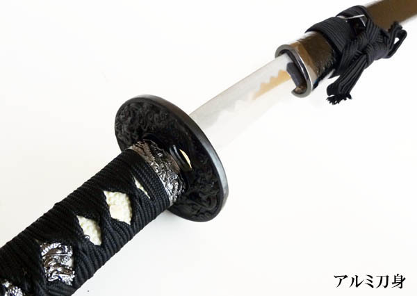  японский меч ( иммитация меча )* изобразительное искусство меч легкий aluminium лезвие чёрный . большой меч 