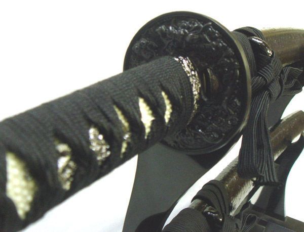  японский меч ( иммитация меча )* изобразительное искусство меч легкий aluminium лезвие чёрный . большой меч 